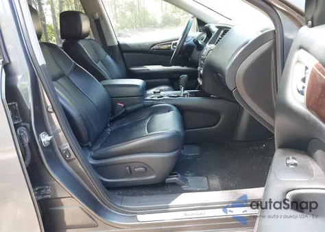 2015 Nissan Pathfinder Platinum from USA, damaged, VIN 5N1AR2MM7FC621449